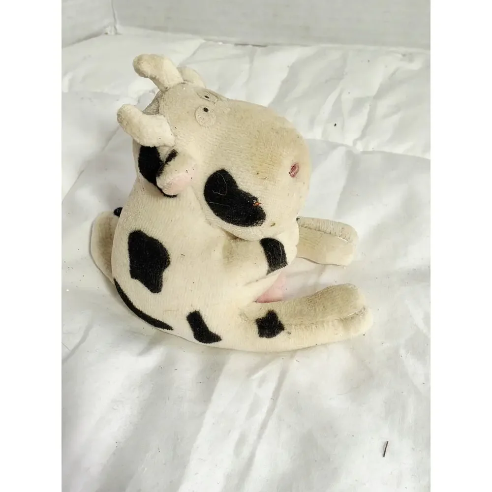 Minimals Sandra Boynton 1992 Gund Stuffed Cow Plush M.J. Retired Discontinued